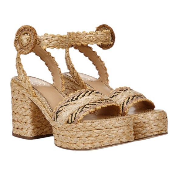 NWT SAM‎ EDELMAN ILIANA PLATFORM SANDALS WOMENS SIZE 9.5